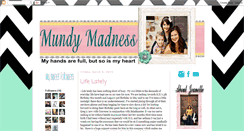 Desktop Screenshot of mundymadness.blogspot.com