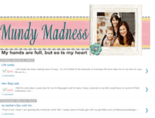 Tablet Screenshot of mundymadness.blogspot.com