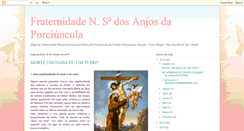 Desktop Screenshot of ofsporciuncula.blogspot.com