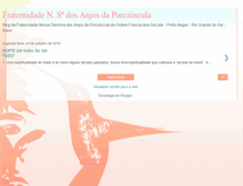 Tablet Screenshot of ofsporciuncula.blogspot.com