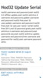 Mobile Screenshot of eset-nod32-update.blogspot.com