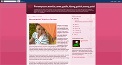 Desktop Screenshot of perempuanwanitacewegadis.blogspot.com