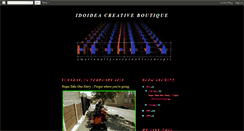 Desktop Screenshot of idoidea-boutique.blogspot.com