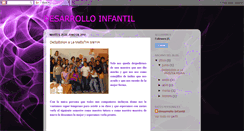 Desktop Screenshot of desarrolloinfantil112.blogspot.com