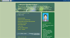 Desktop Screenshot of firdauznoh.blogspot.com