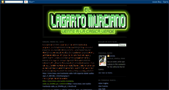Desktop Screenshot of lagartomurciano.blogspot.com