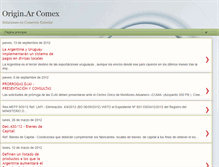 Tablet Screenshot of origin-arcomex.blogspot.com