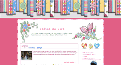 Desktop Screenshot of laraesuascoisas.blogspot.com