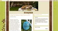 Desktop Screenshot of foodallergyfeast.blogspot.com