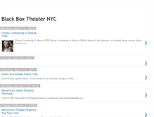 Tablet Screenshot of blackboxtheaternyc.blogspot.com