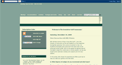 Desktop Screenshot of greenbriergolf.blogspot.com