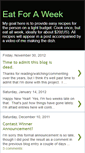 Mobile Screenshot of eat-for-a-week.blogspot.com