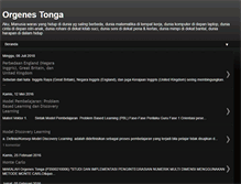Tablet Screenshot of orgenestonga.blogspot.com