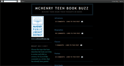 Desktop Screenshot of mchenrybookbuzz.blogspot.com