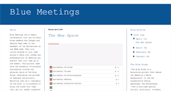 Desktop Screenshot of bluemeetings.blogspot.com