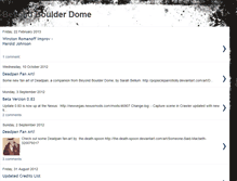 Tablet Screenshot of beyondboulderdome.blogspot.com