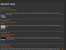 Tablet Screenshot of abuazri.blogspot.com