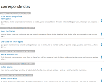 Tablet Screenshot of correspondenciasru.blogspot.com