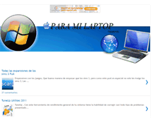 Tablet Screenshot of paramilaptop.blogspot.com