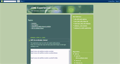 Desktop Screenshot of j2meemulators.blogspot.com