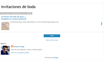 Tablet Screenshot of invitacionesparaboda.blogspot.com