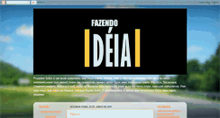 Desktop Screenshot of fazendoiideia.blogspot.com