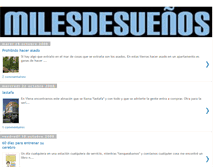 Tablet Screenshot of milesdesuenhos.blogspot.com