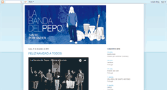 Desktop Screenshot of labandadelpepo.blogspot.com