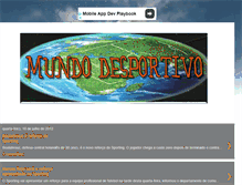 Tablet Screenshot of mundodesportivoblog.blogspot.com