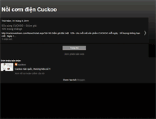Tablet Screenshot of cuckoovietnam.blogspot.com