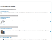 Tablet Screenshot of bau-das-memorias.blogspot.com