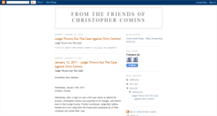Desktop Screenshot of christophercomins.blogspot.com