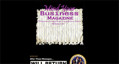 Desktop Screenshot of mindyourbusinessmag.blogspot.com