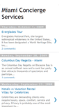 Mobile Screenshot of miamiconcierges.blogspot.com