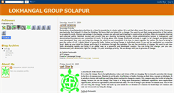 Desktop Screenshot of lokmangalgroup.blogspot.com