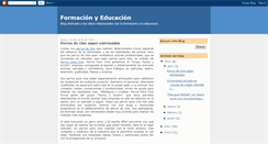 Desktop Screenshot of eduyformacion.blogspot.com