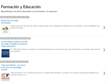 Tablet Screenshot of eduyformacion.blogspot.com