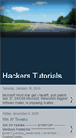 Mobile Screenshot of hackers-tutorial.blogspot.com
