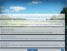 Tablet Screenshot of hackers-tutorial.blogspot.com