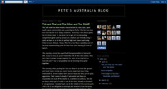 Desktop Screenshot of petetdownunder.blogspot.com
