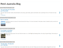 Tablet Screenshot of petetdownunder.blogspot.com