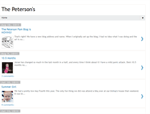 Tablet Screenshot of jaredpetersonfamily.blogspot.com