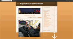 Desktop Screenshot of espanoleando.blogspot.com