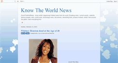 Desktop Screenshot of knowtheworldnews.blogspot.com