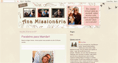 Desktop Screenshot of anamissionaria.blogspot.com