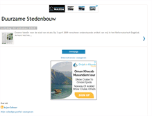 Tablet Screenshot of duurzamestedenbouw.blogspot.com