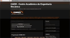 Desktop Screenshot of caemufpr.blogspot.com