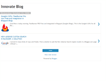Tablet Screenshot of innovateblog.blogspot.com