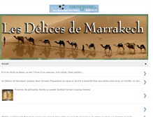 Tablet Screenshot of delice-marrakech.blogspot.com