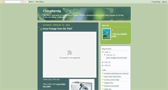 Desktop Screenshot of chinafornia.blogspot.com